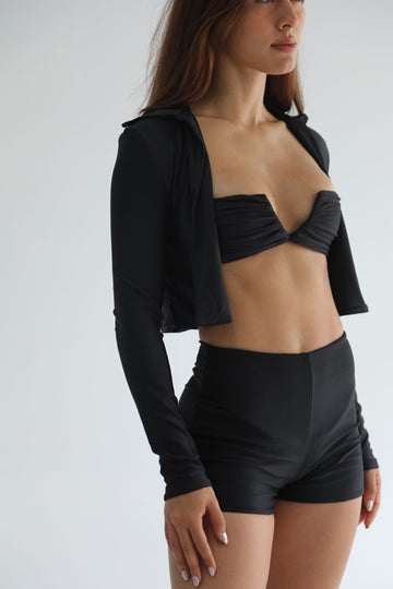 Orah Silky Black - Jacket