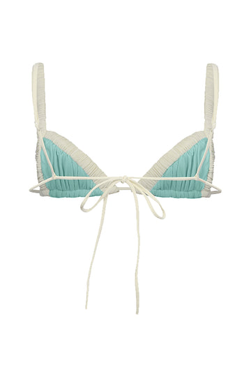 Ada / Aruba Blue Ivory Apricot - Top