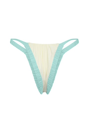 Ada / Ivory Apricot Aruba Blue - Bottom