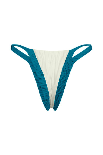 Ada / Ivory Apricot Deep Blue - Bottom