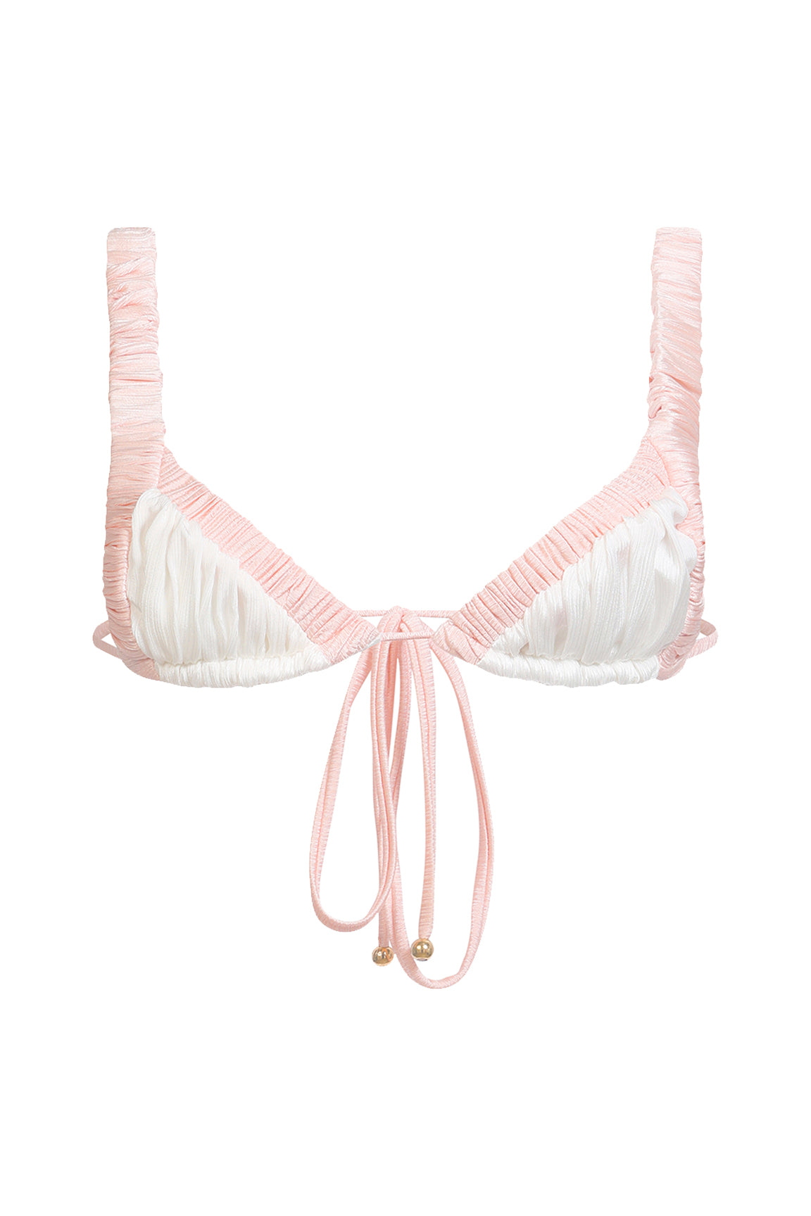 Ada / Soft Pink Pearly White - Top