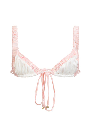 Ada / Soft Pink Pearly White - Top