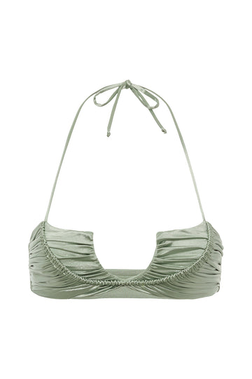 The Petite Ailin / Mint Silk - Top