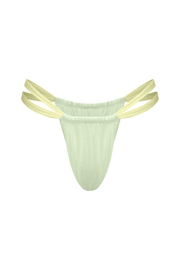 Ailin / Pastel Green Pastel Yellow - Top