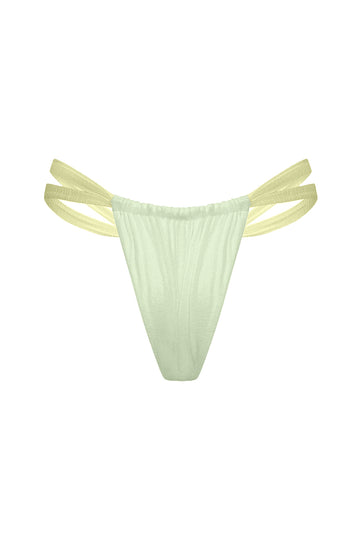Ailin / Pastel Green Pastel Yellow - Top