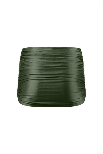 Cloud / Dark Green - Skirt