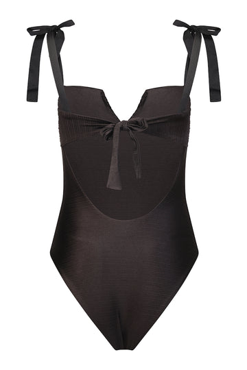 Cute Natala / Silky Black - One Piece