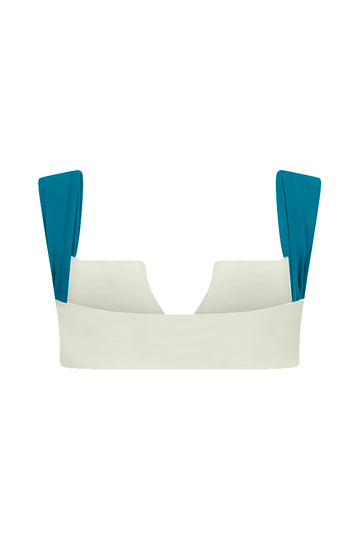 Eclat / Deep Blue Ivory Apricot - Top