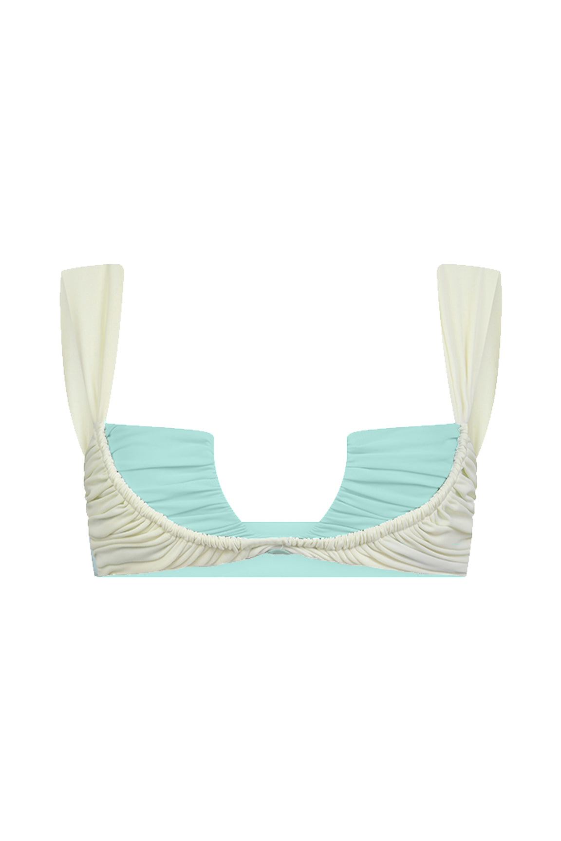 Eclat / Ivory Apricot Aruba Blue - Top