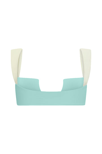 Eclat / Ivory Apricot Aruba Blue - Top