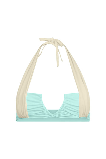 Fahari / Aruba Blue Ivory Apricot - Top