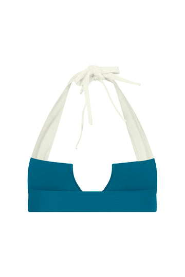 Fahari / Deep Blue Ivory Apricot - Top