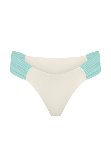 Nasia / Ivory Apricot Aruba Blue - Bottom